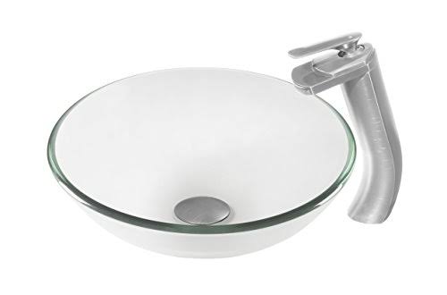 Brushed Nickel Waterfall Vessel Faucet F279