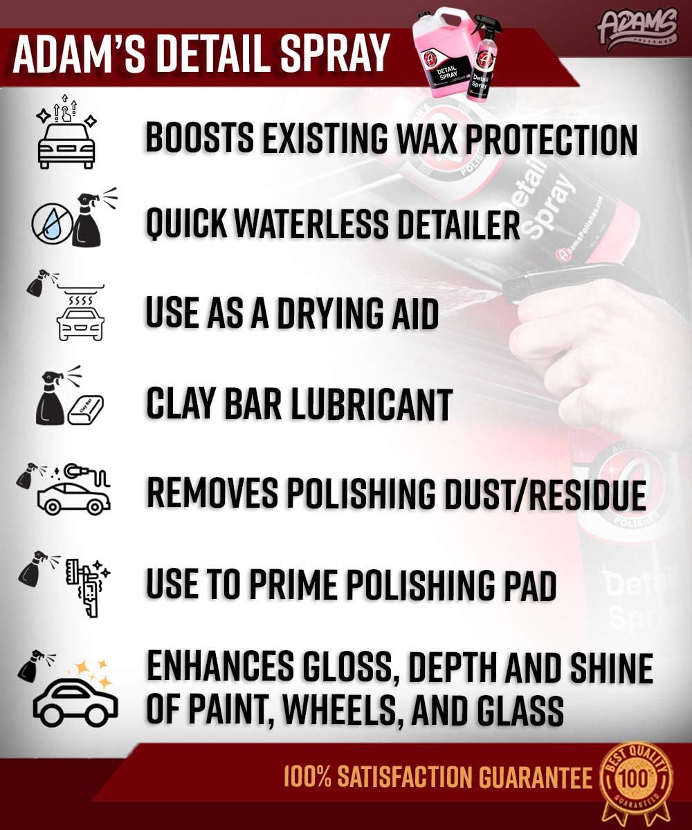 Adam's Detail Spray 5 Gallon E2278