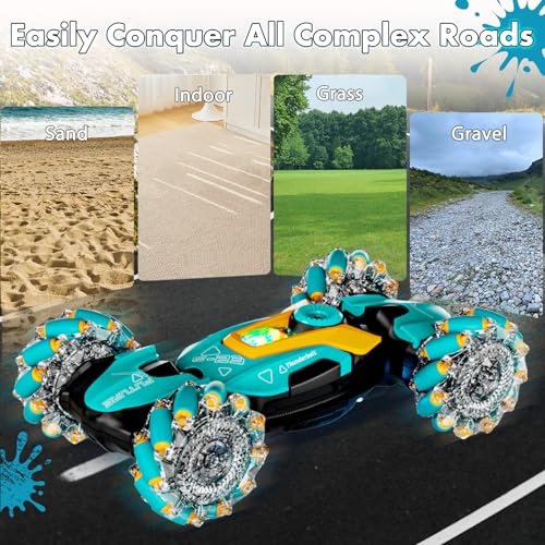 Gesture Sensing RC Stunt Car with Light & Music Y612100