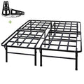 16 inch Foldable Full Bed Frame with Headboard Bracket T6070