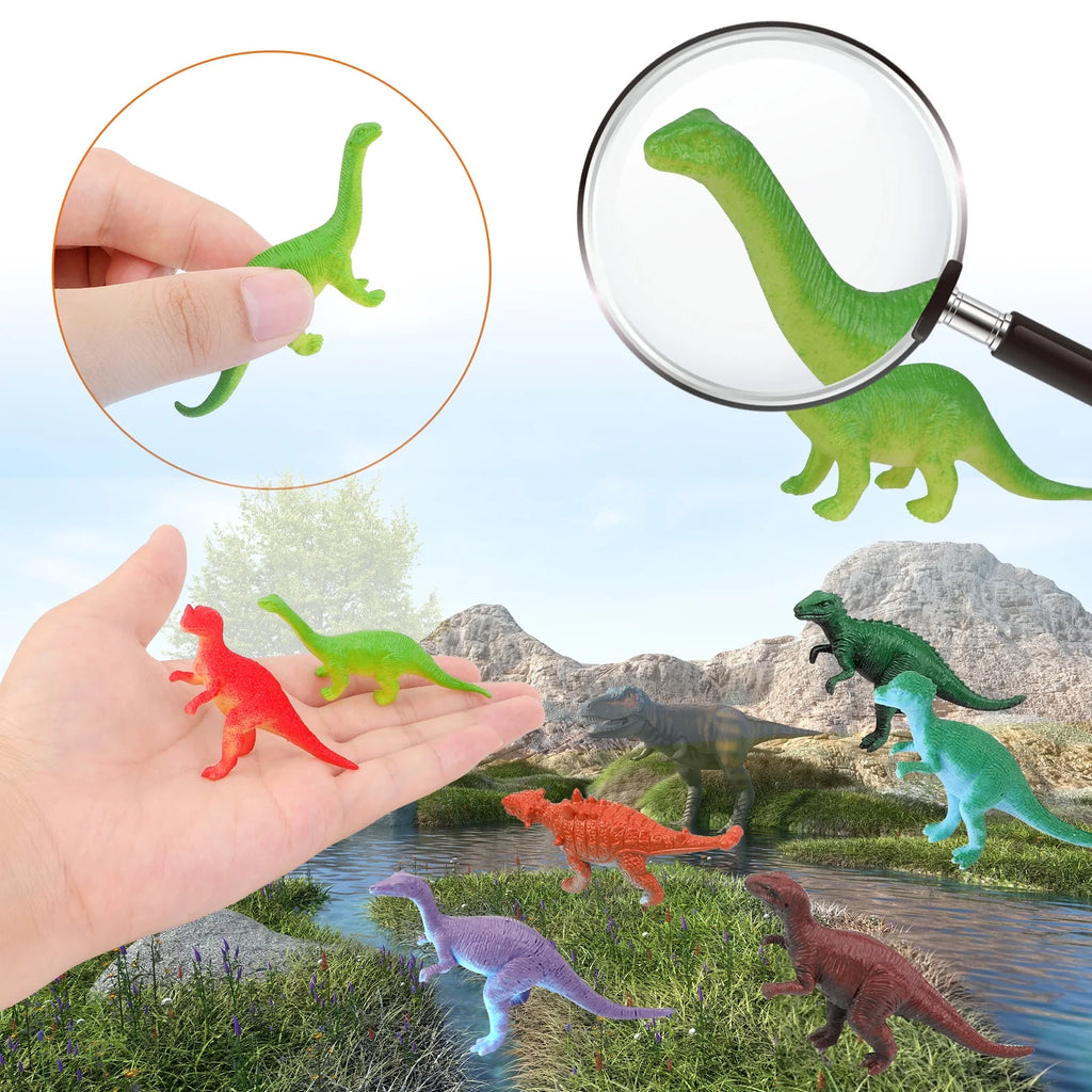 24 Pack Dinosaur Toy Realistic Dino Figure F2060