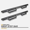 Matte Black Nerf Bars Running Boards for Ford F150 Super Duty T336502