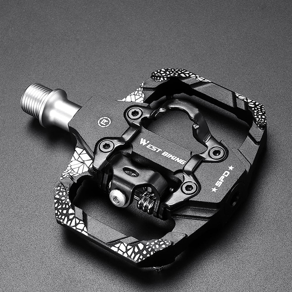 MTB Bike Pedals Dual Platform SPD Clipless Sealed Bearing V9522