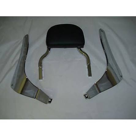 Chrome Backrest Logo Emblem for Kawasaki Vn900 Vulcan 900 Classic U9173