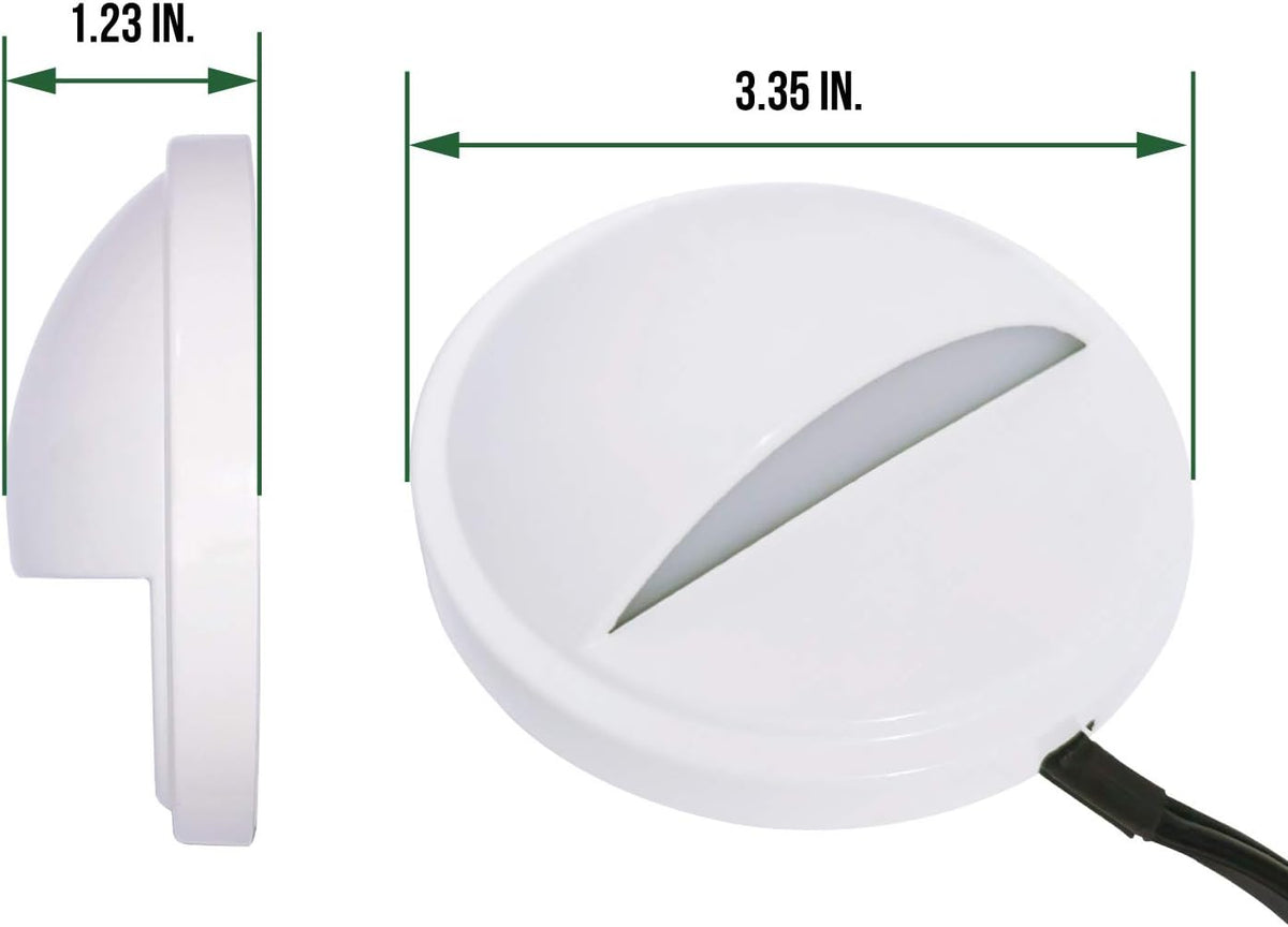 Low Voltage 12V LED 2W Step Light, 6 Pack I252465