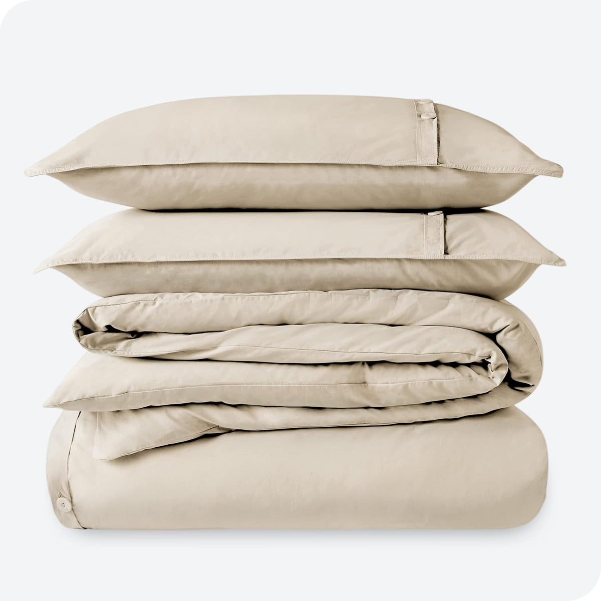 King/California King Organic Cotton Percale Duvet Cover Set G189