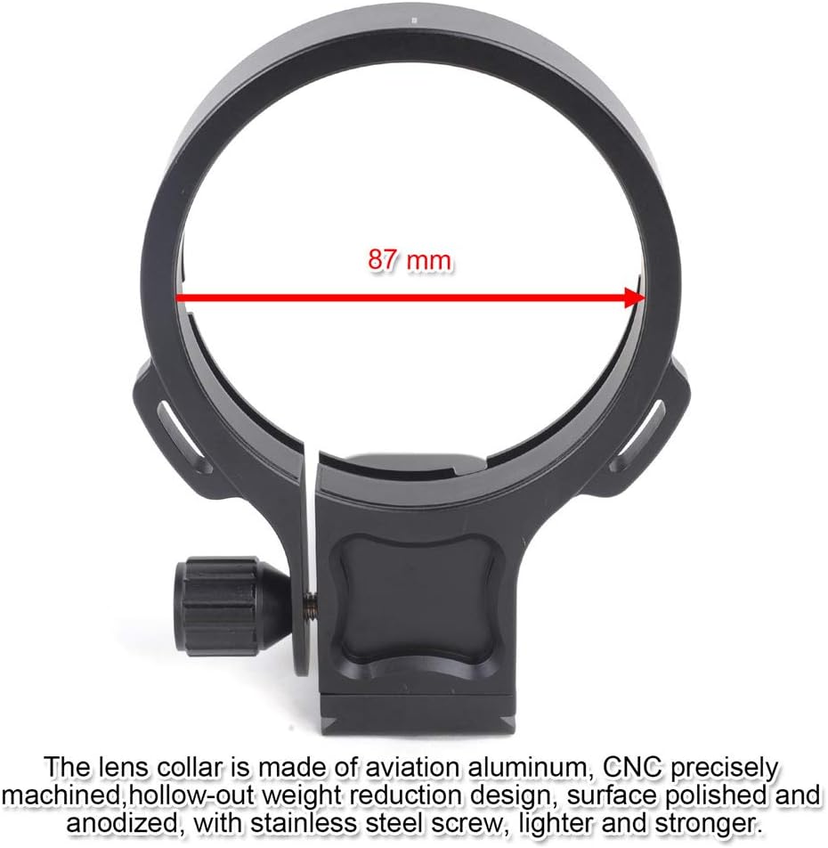 CNC Machined Lens Collar Tripod Mount Ring ARCA Fit X799