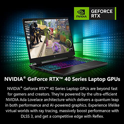 17.3" QHD 165Hz IPS Gaming Laptop with AMD Ryzen 7 7840HS, RTX 4060, 2TB SSD, 64GB RAM, Windows 11 Home D26325