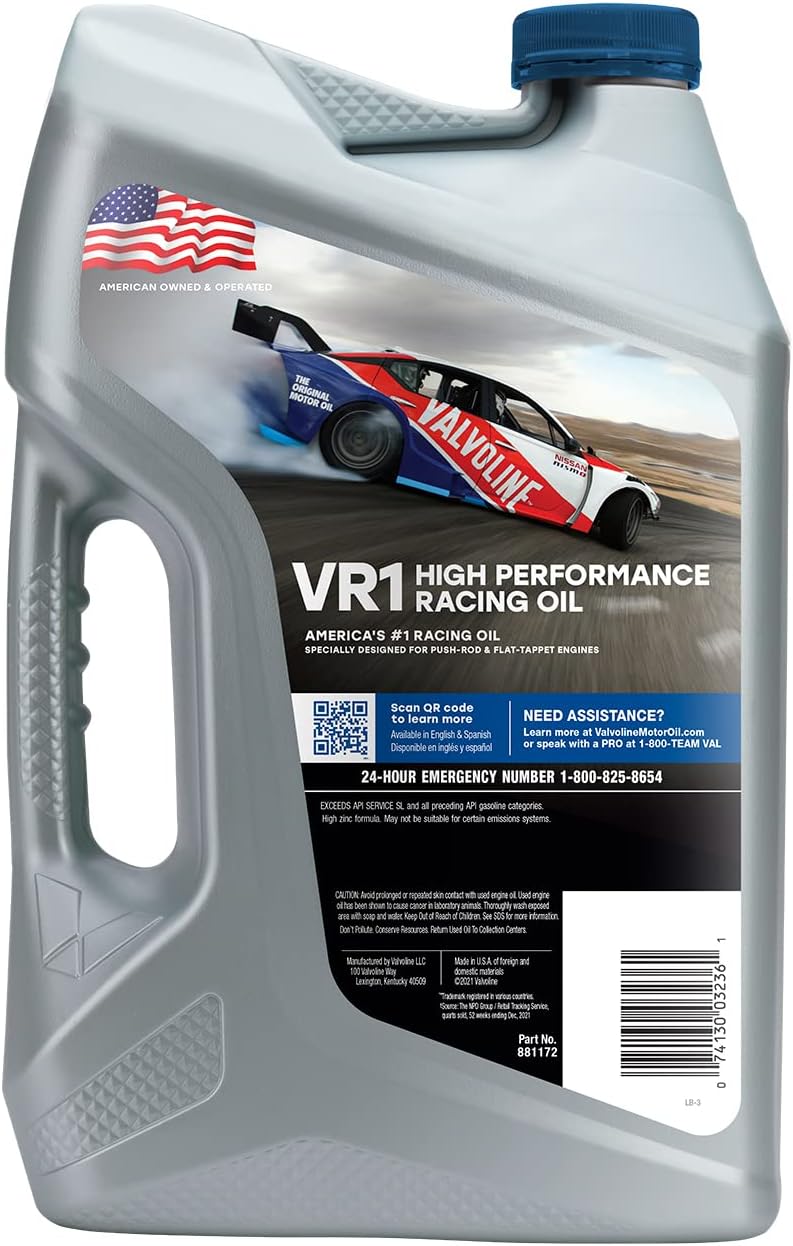 SAE 20W-50 Motor Oil 5 QT Z445