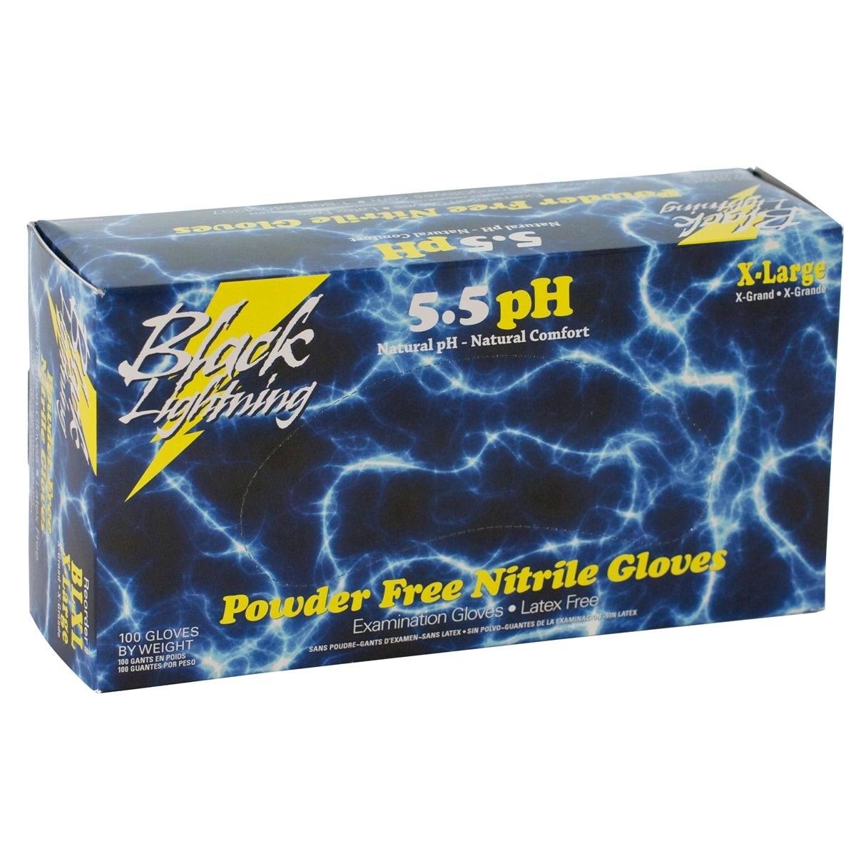 Black Medium Nitrile Gloves I21959