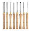 Wood Lathe Chisel Set, 8-Piece E71935