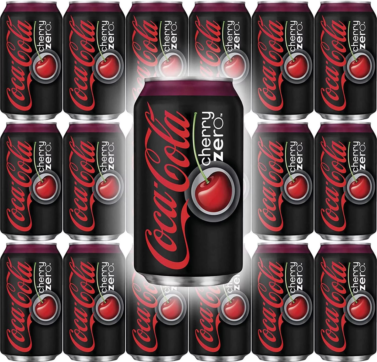 Cherry Zero Sugar Soda 12oz Cans 18 Units O778