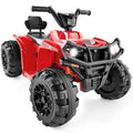 12V Kids Ride-On ATV Quad with LED Lights, Black U288