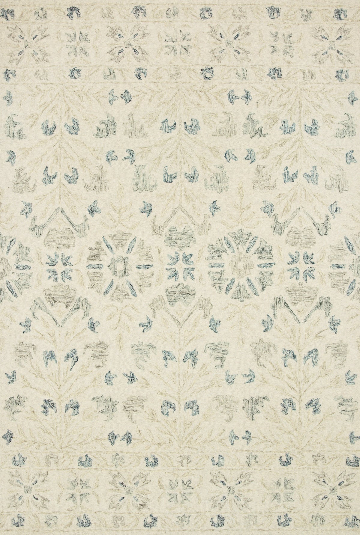 Ivory Grey Rug 9'3 x 13' J5185