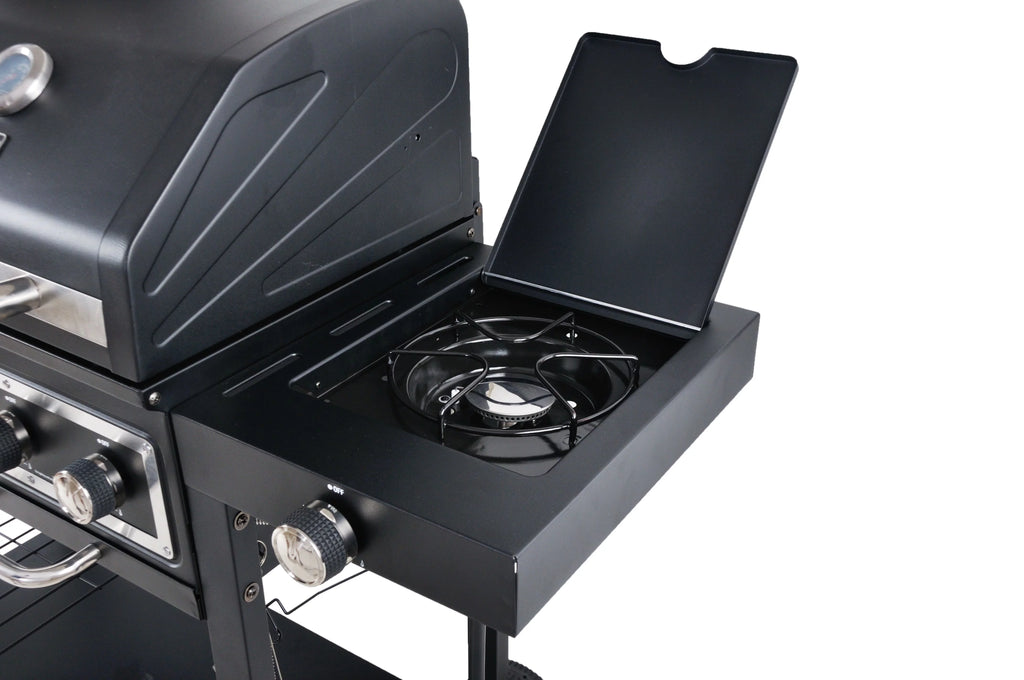 Dual Fuel Gas & Charcoal Combo Grill A283836