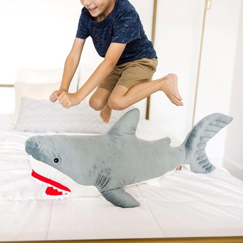 Giant Shark Lifelike Stuffed Animal C30414