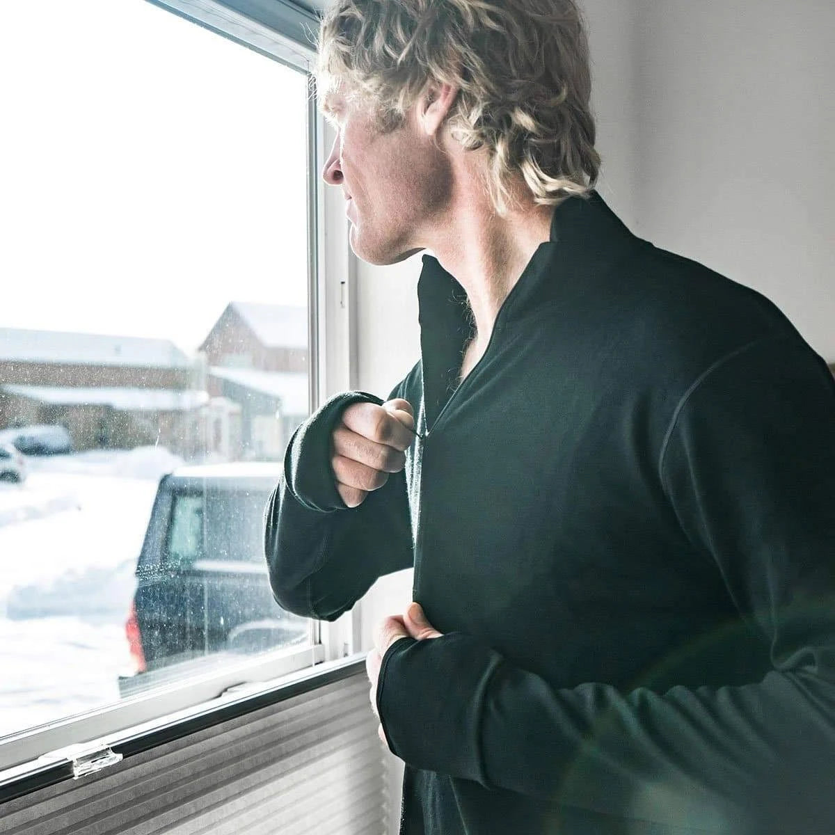 Black XL 1/4 Zip M69856