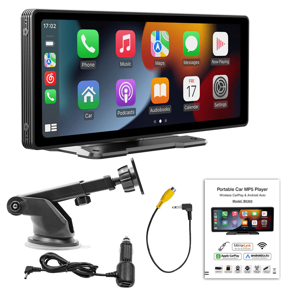 10.26 inch Dash Cam Rear View Camera IPS Color Screen Car DVR H107