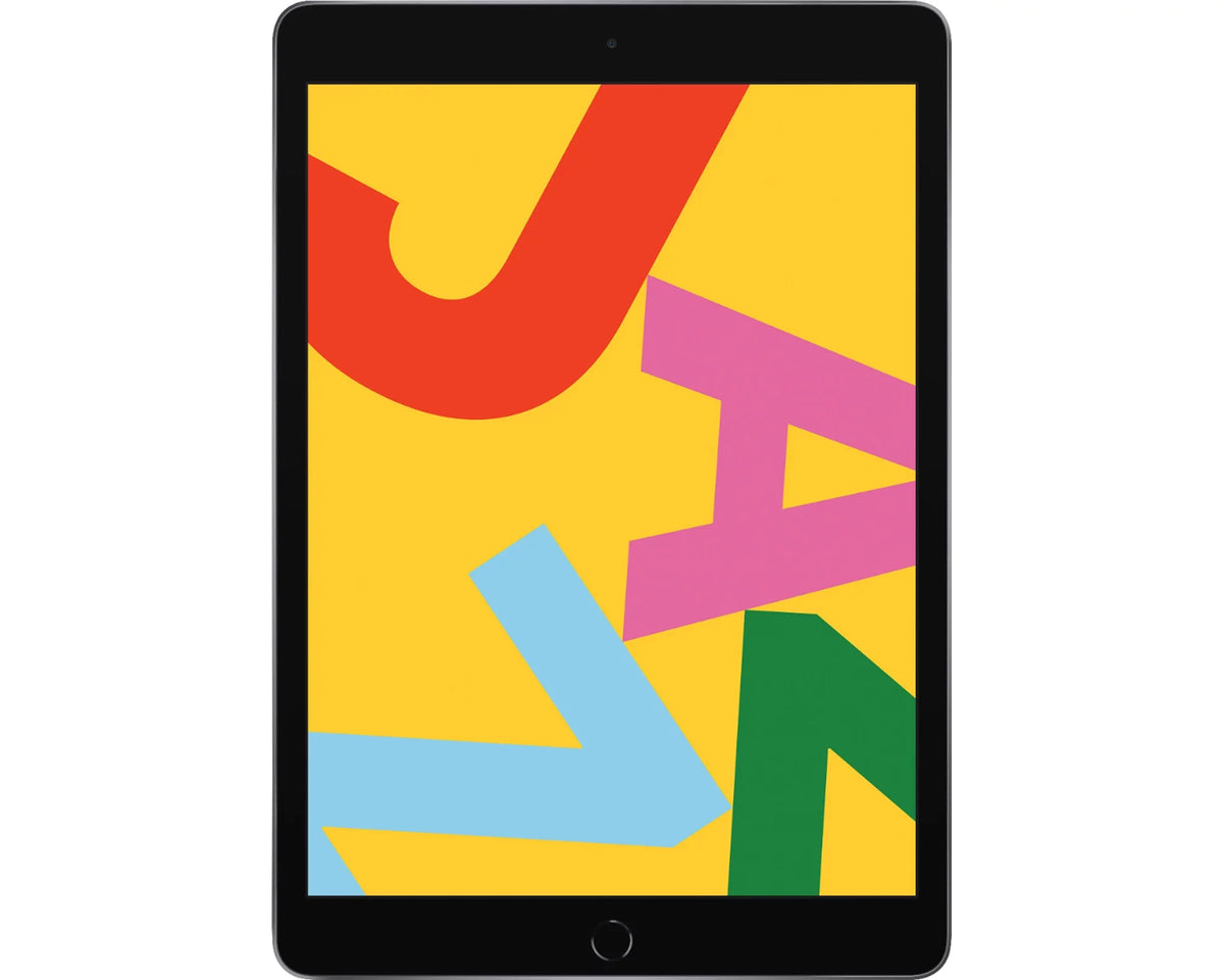 Restored Apple iPad 7th Gen 10.2-inch, 32GB, Space Gray Wi-Fi/Cellular (Refurbished) D51262