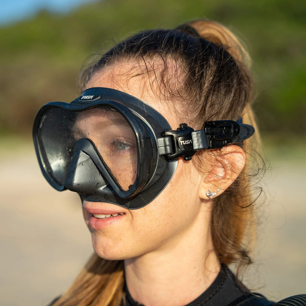 Gunmetal Scuba Diving Mask P869