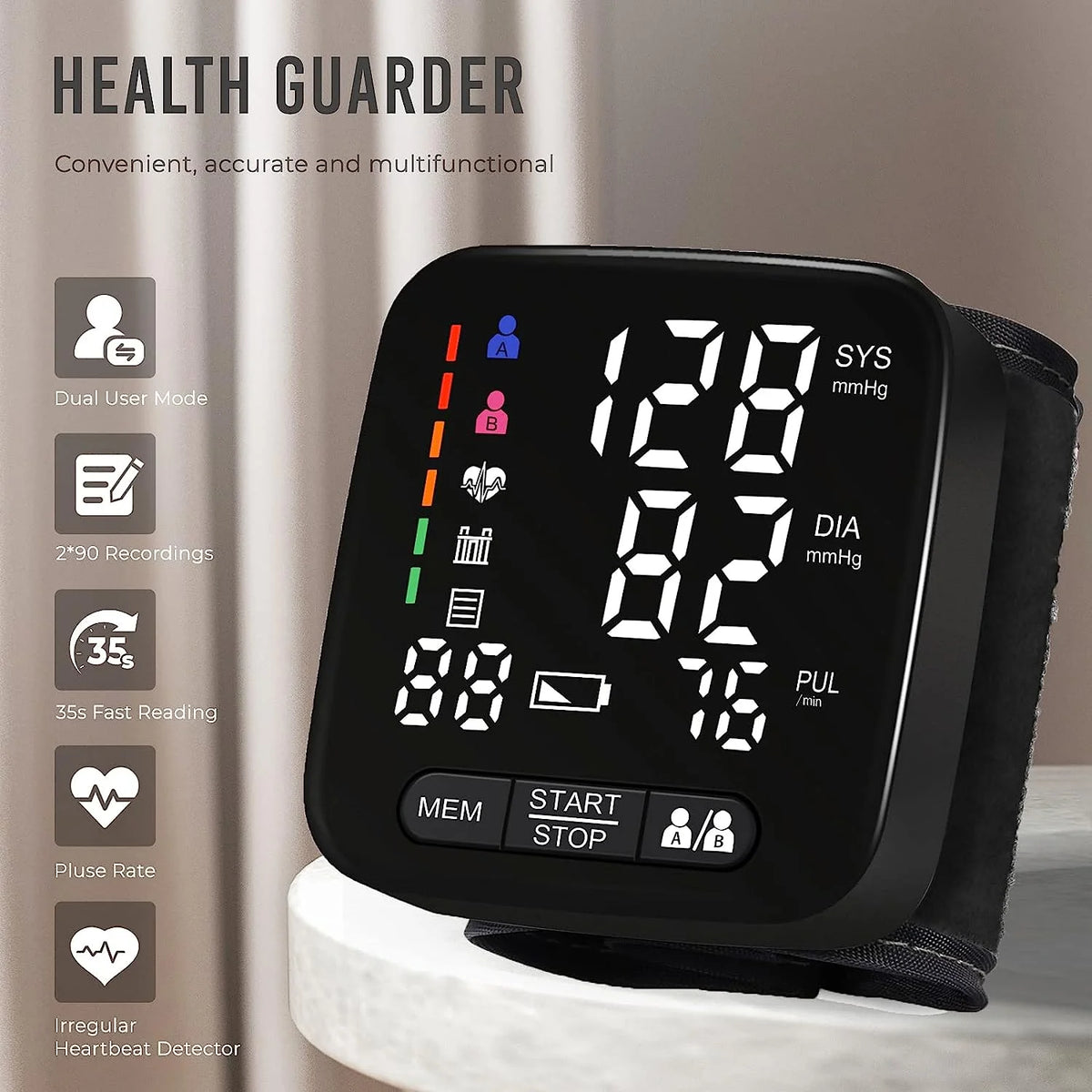 Wrist Blood Pressure Monitor K16545