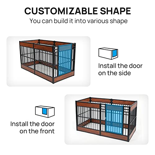 31.5" Height Heavy Duty Dog Playpen Q946662