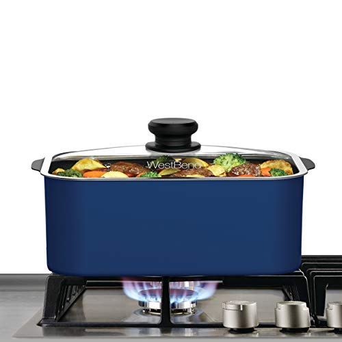 Red 5-Quart Non-stick Slow Cooker with Travel Lid and Thermal Carrying Case T535009