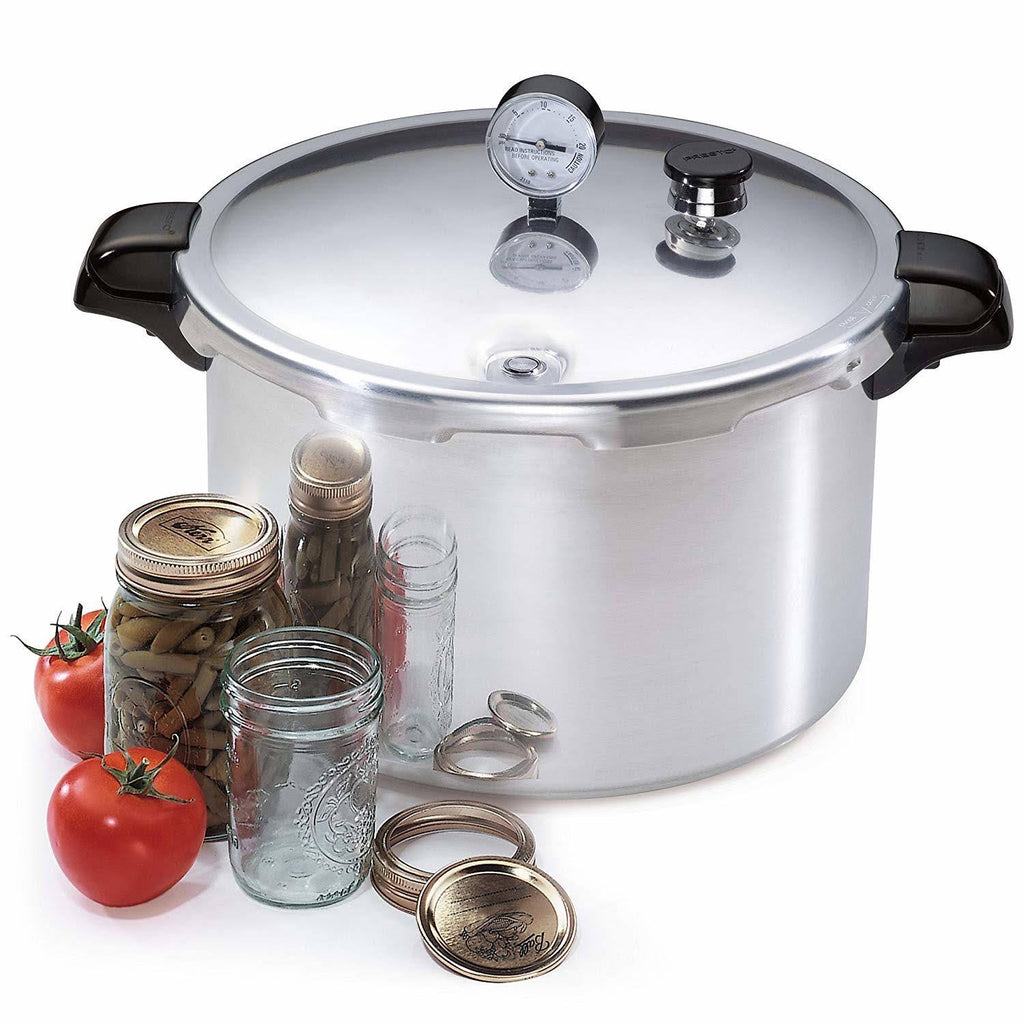 16-Quart Aluminum Pressure Cooker/Canner V4025