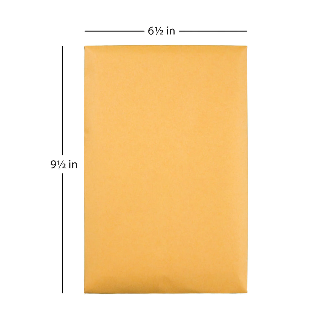 Brown Clasp Envelopes, 6 1/2" x 9 1/2", Box Of 100 E337