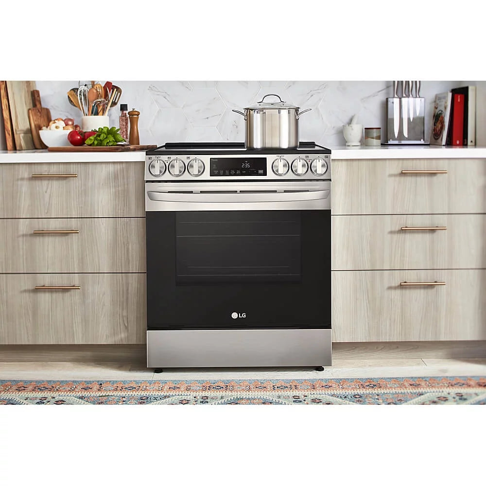 6.3 Cu. Ft. Stainless Electric Range with Air Fry V3109