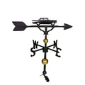 Black and White Classic Car Weathervane Z495
