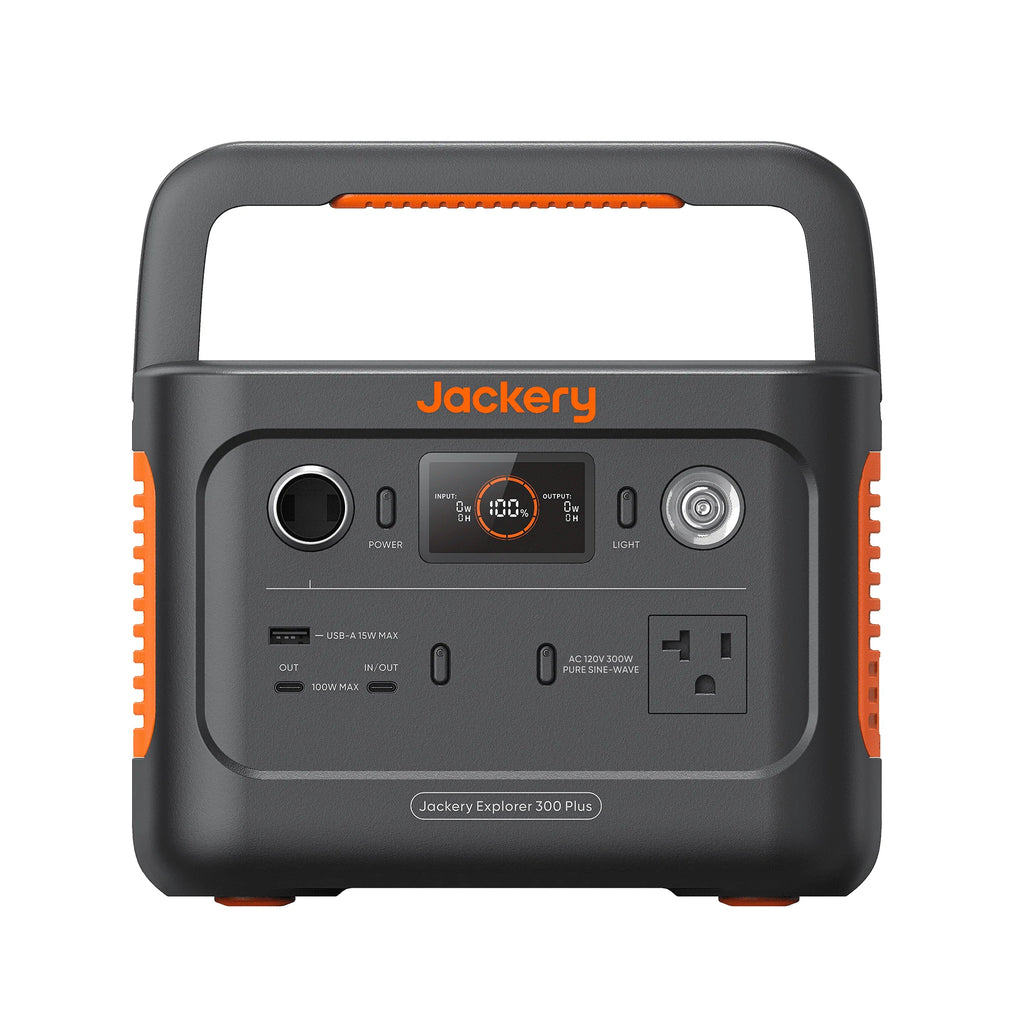 Portable Power Station, 288Wh LiFePO4 Battery U363136