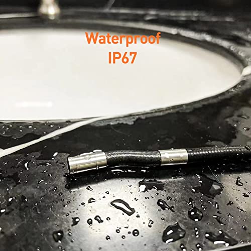 10FT Articulating Borescope Inspection Camera with Two-Way Steering H8954