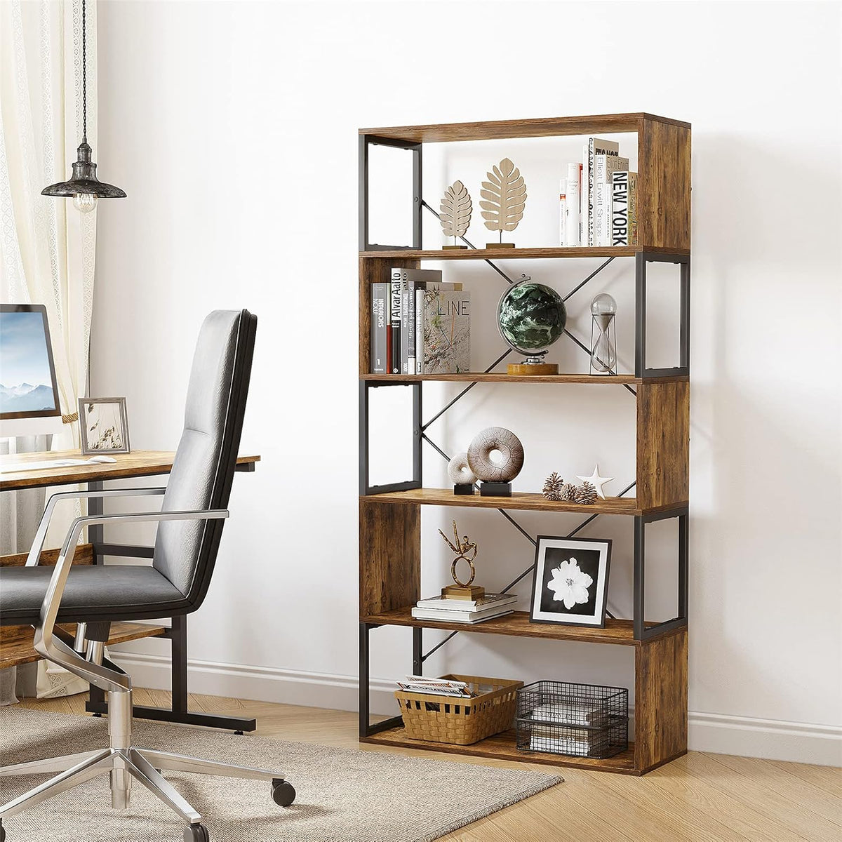 5-Tier Bookshelf Storage Rack Z458882