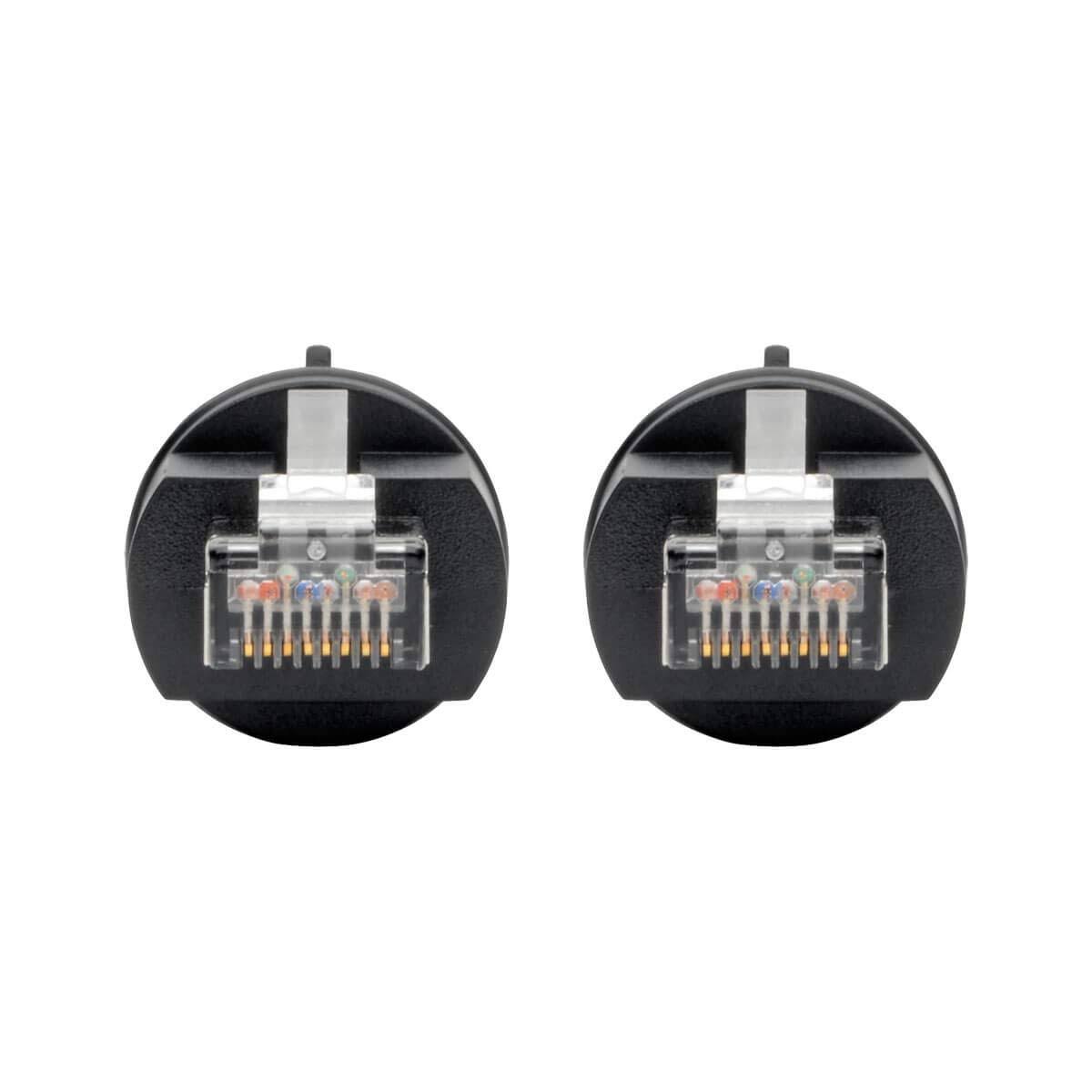 Black 49 ft CAT 5e/6 STP Patch Cable U55596