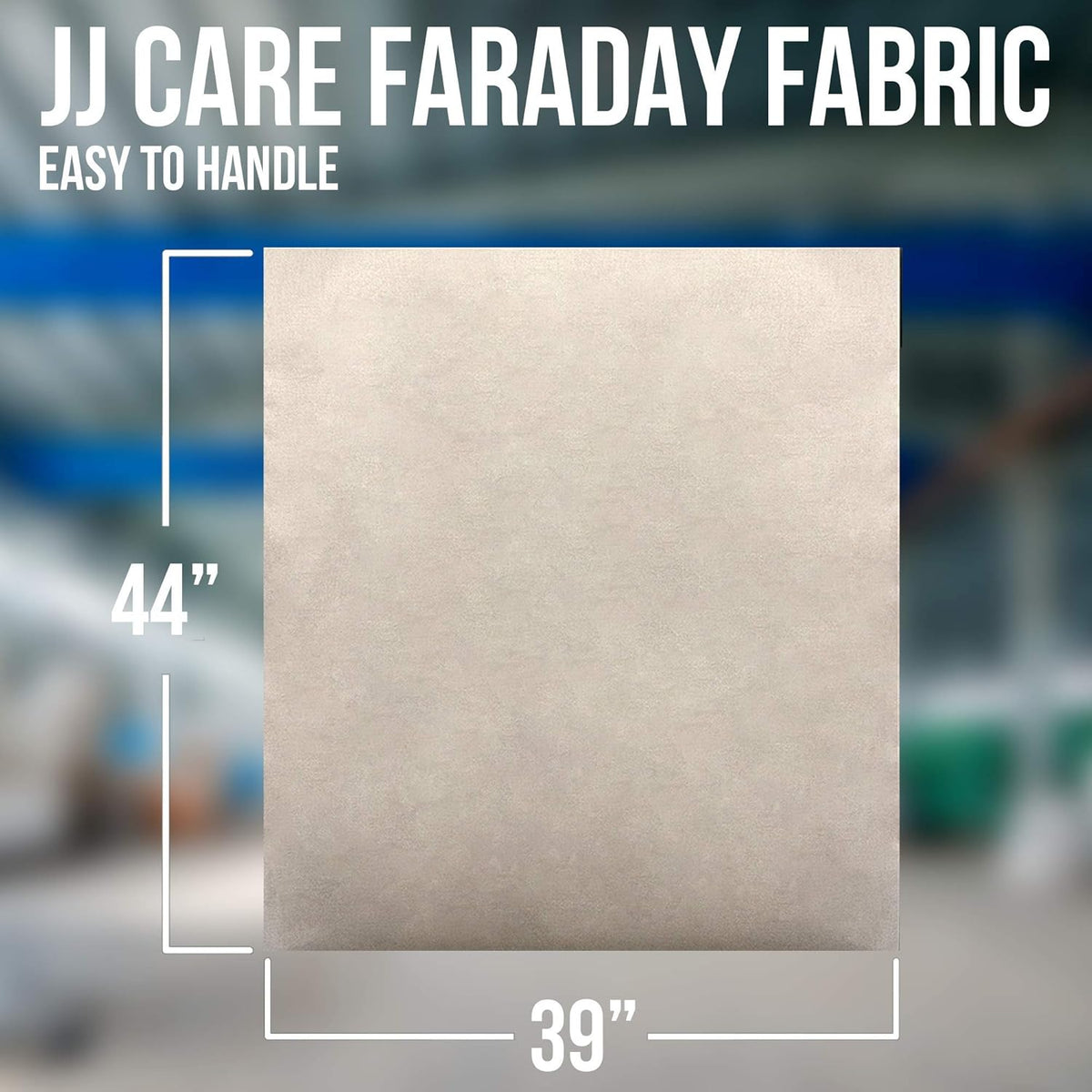 Faraday Fabric 44x39” with Faraday Tape L862961