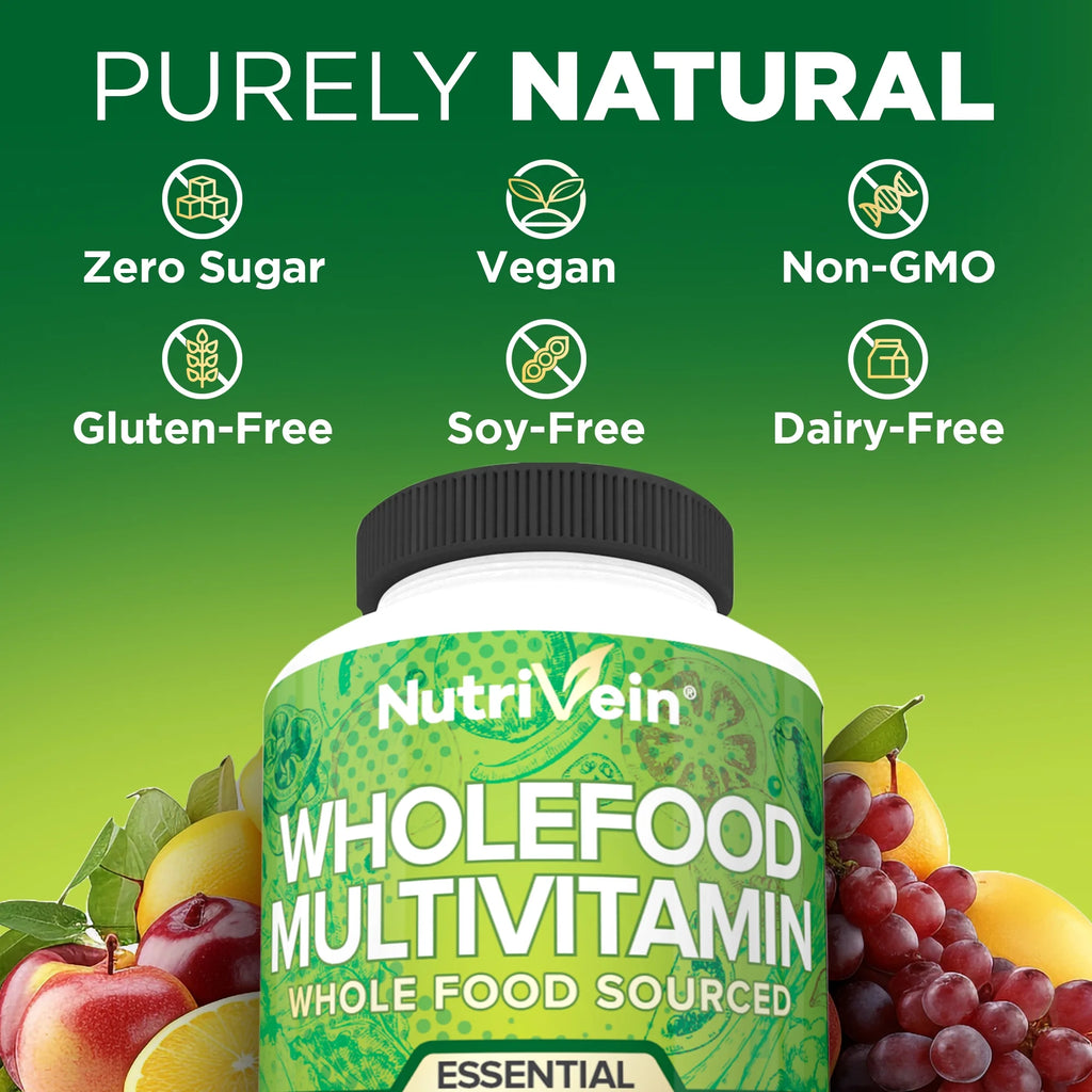 Whole Food Multivitamin - 120 Capsules K49635