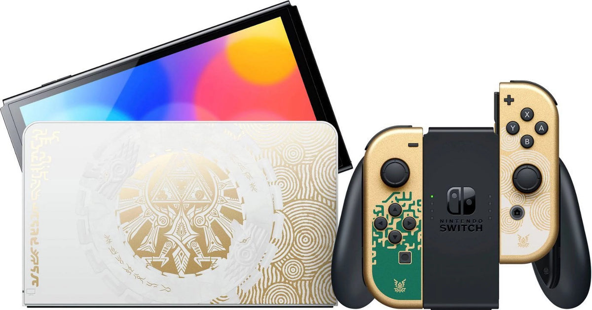 Green & Gold 64GB Console with Joy-Con and Dock D64121