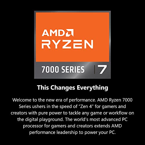 17.3" QHD 165Hz IPS Gaming Laptop with AMD Ryzen 7 7840HS, RTX 4060, 2TB SSD, 64GB RAM, Windows 11 Home D26325