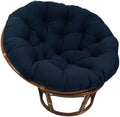 48 in. Solid Twill Papasan Cushion Navy J7198