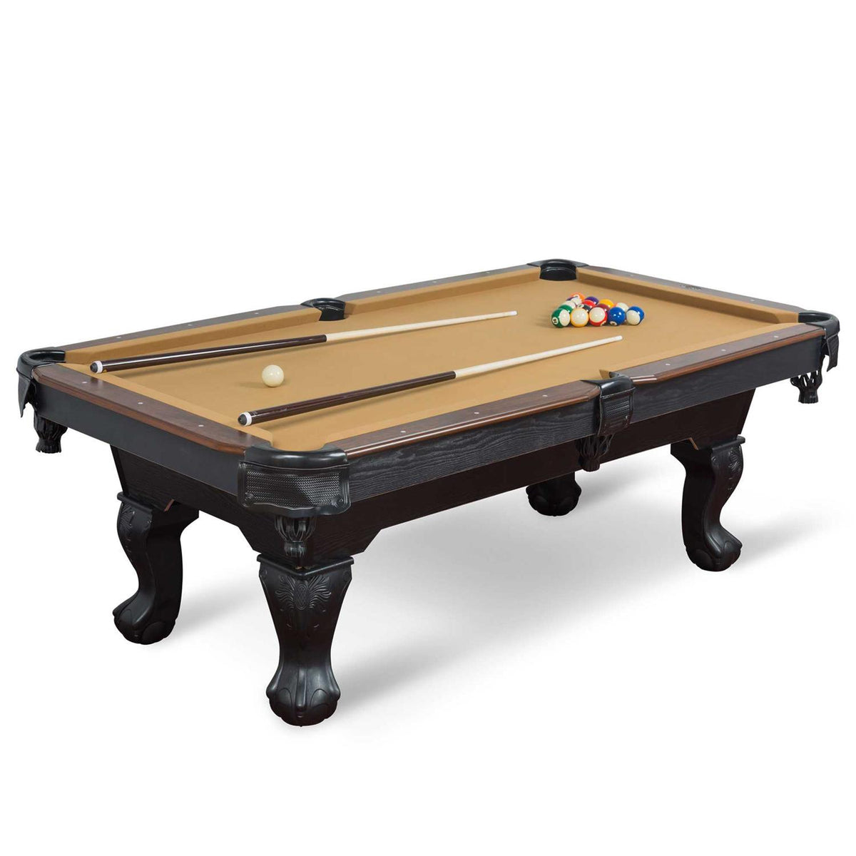 87 inch Billiard Pool Table in Tan P908900