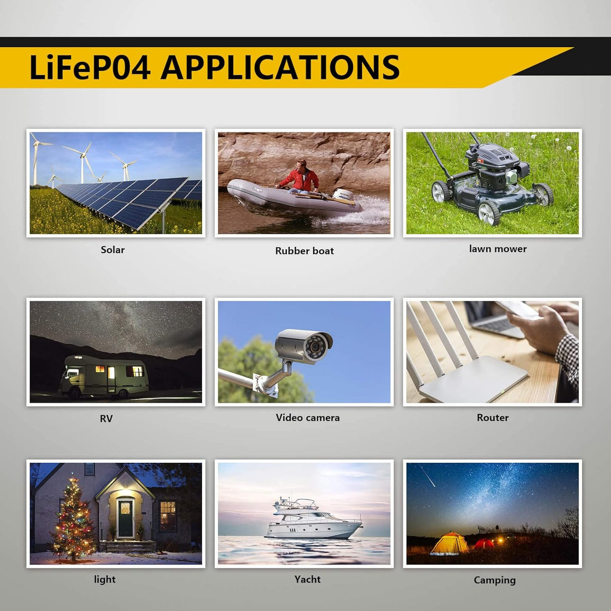 12V 12Ah LiFePO4 Rechargeable Battery O957