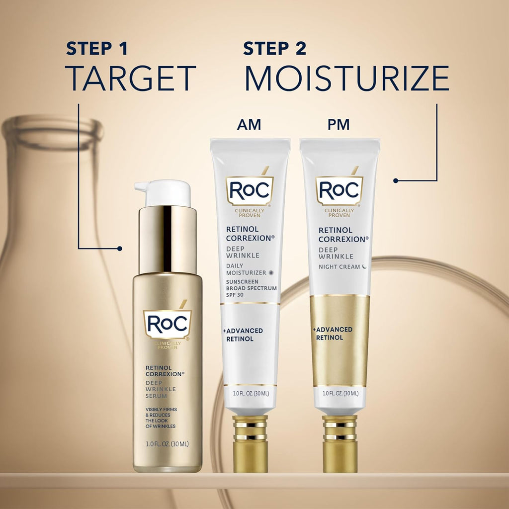 Retinol Face Serum with Ascorbic Acid, 1 Ounce X9188