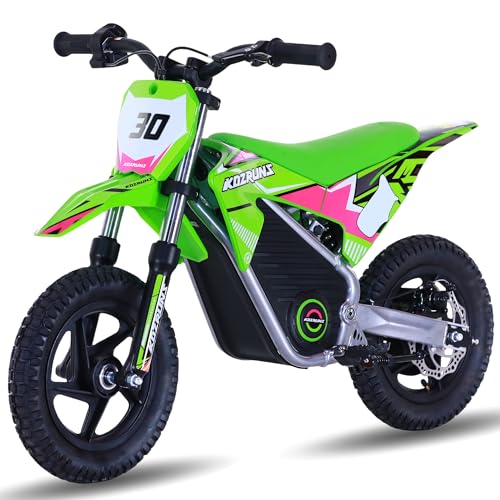 Blue 36V Electric Dirt Bike with 14'' Off-Road Knobby Tires C933464