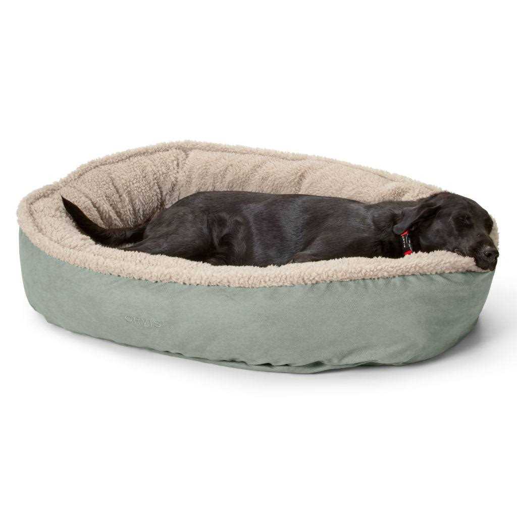ComfortFill-Eco Wraparound Dog Bed with Fleece C23789