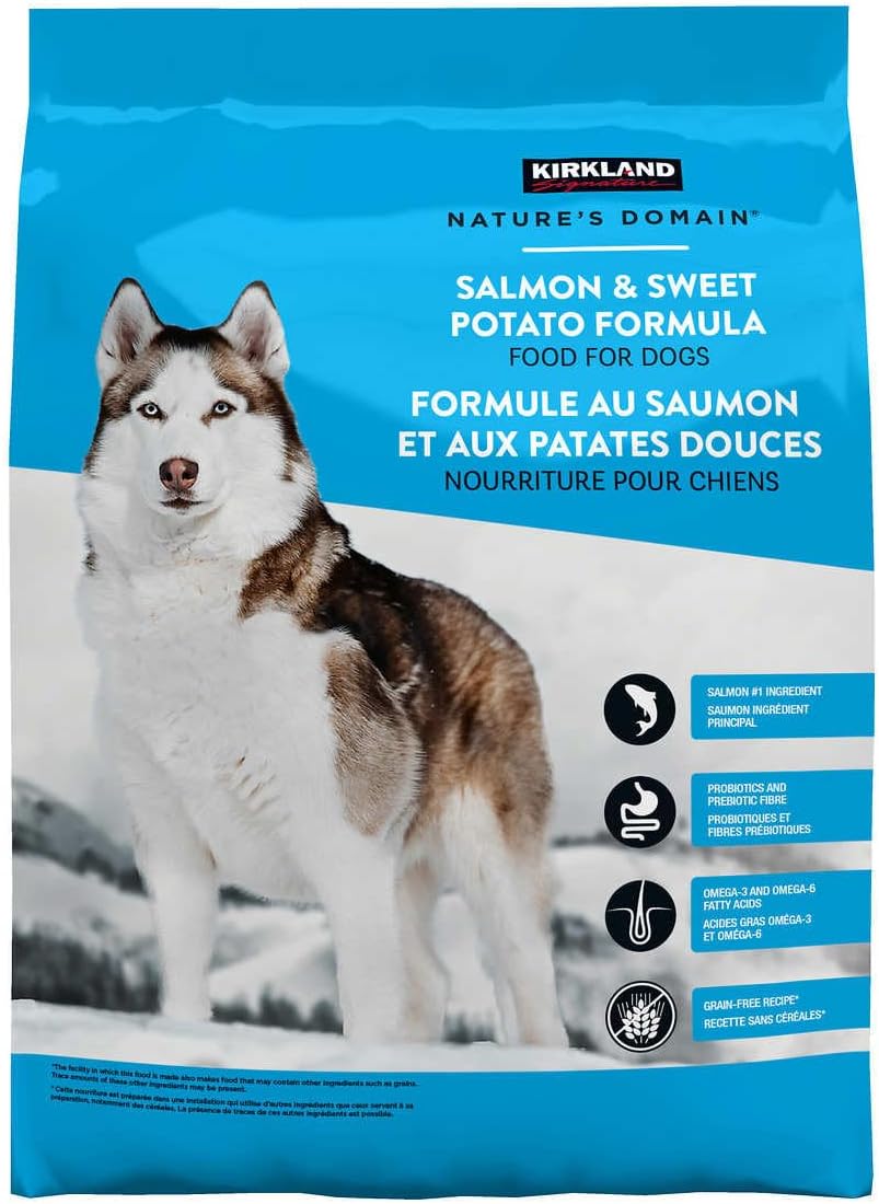 Grain-Free Salmon Meal & Sweet Potato Formula for Dogs, 35 LB A9722