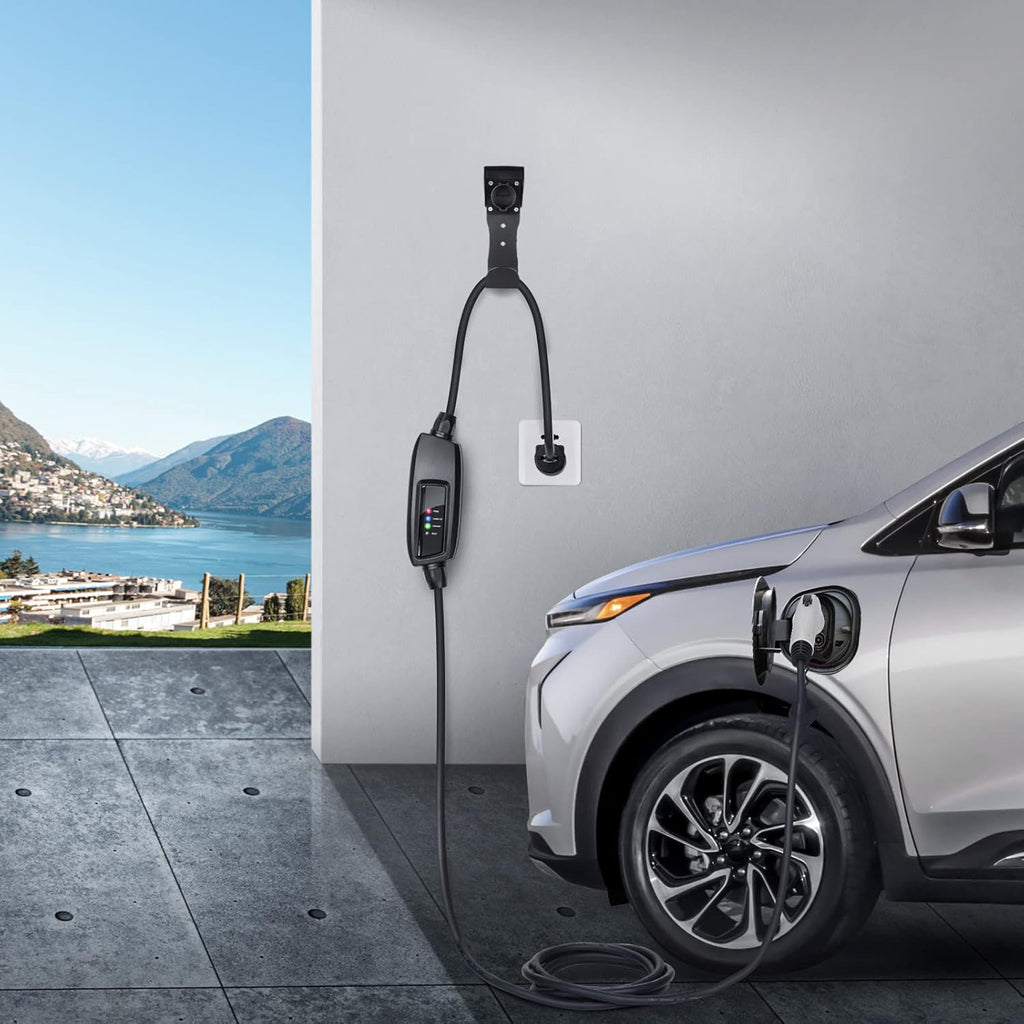 Portable EV Charger with 25 Feet Charging Cable N43921