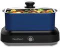Red 5-Quart Non-stick Slow Cooker with Travel Lid and Thermal Carrying Case T535009
