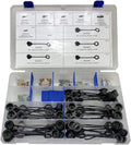 A/C Valve Core & Cap Assortment Kit 11 Styles 112 Pieces I514187
