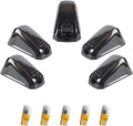 5 PCS Smoke Cab Marker Lights with Amber LED Bulbs R994
